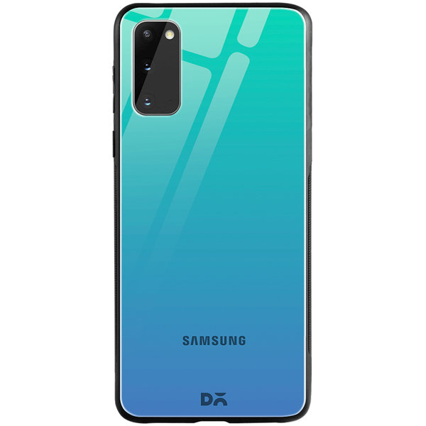 

DailyObjects Blue Ocean Gradient Glass Case Cover For Samsung Galaxy S20