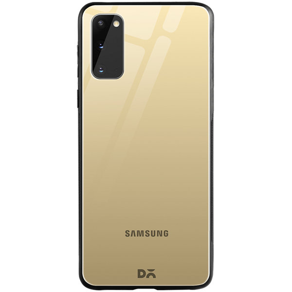 

DailyObjects Champagne Gradient Glass Case Cover For Samsung Galaxy S20
