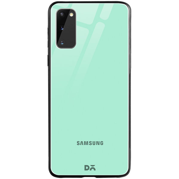 

DailyObjects Mint Glass Case Cover For Samsung Galaxy S20