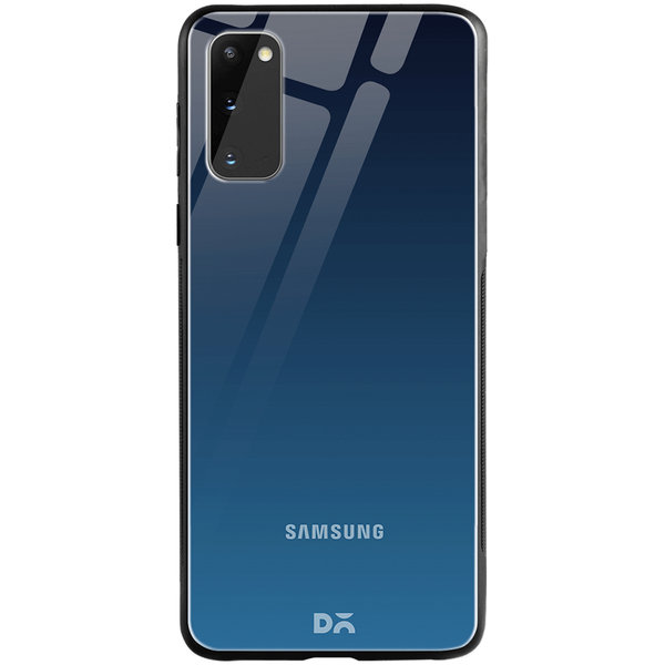 

DailyObjects Nebula Blue Glass Case Cover For Samsung Galaxy S20