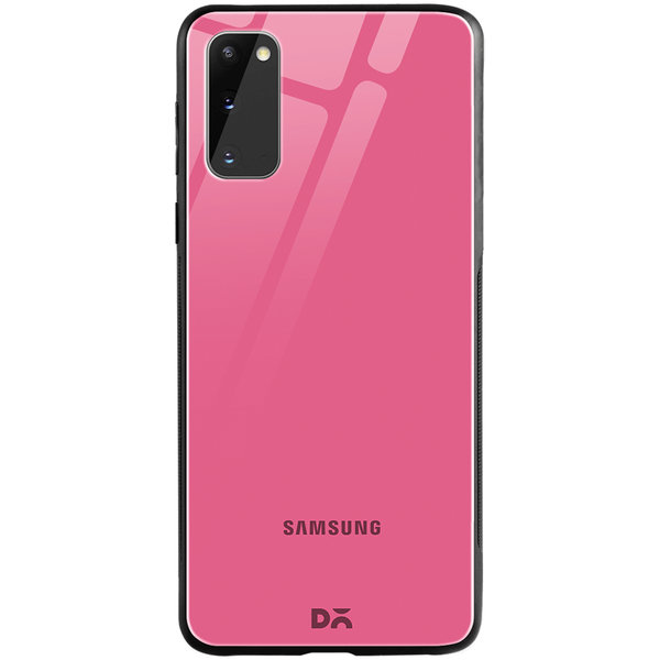 

DailyObjects Pink Punch Glass Case Cover For Samsung Galaxy S20