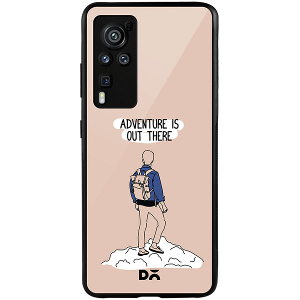 

DailyObjects Adventure Out Glass Case Cover For Vivo X60 Pro