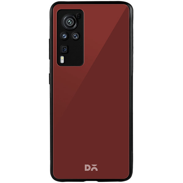 

DailyObjects Bark Brown Glass Case Cover For Vivo X60 Pro