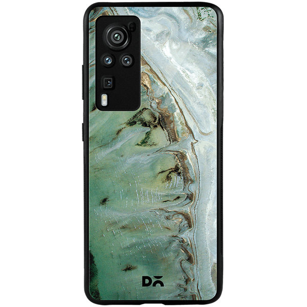 

DailyObjects Beach Marble Glass Case Cover For Vivo X60 Pro