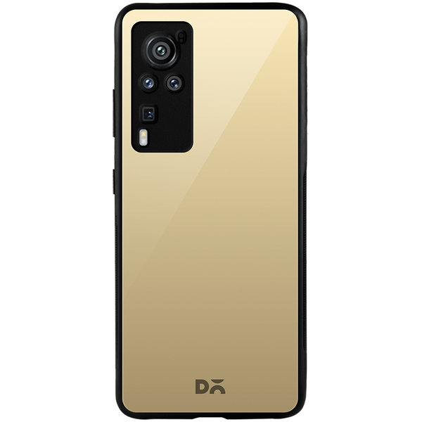 

DailyObjects Champagne Gradient Glass Case Cover For Vivo X60 Pro