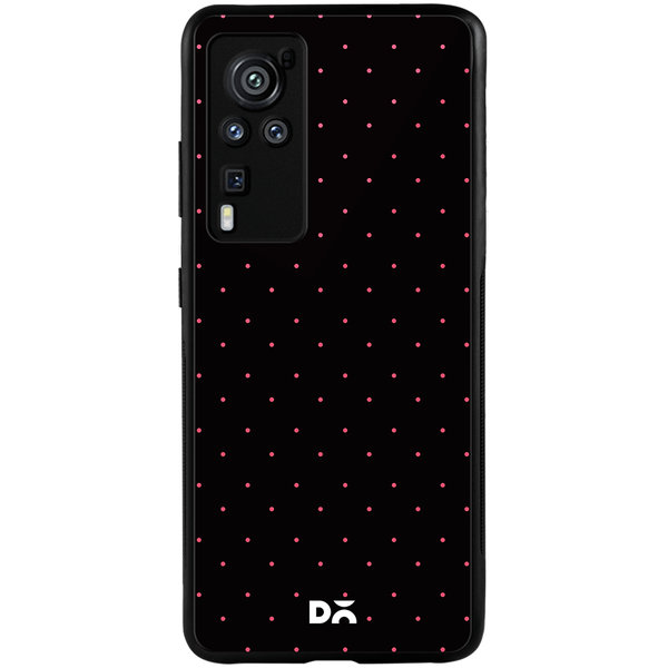 

DailyObjects Constellation Dots Black Glass Case Cover For Vivo X60 Pro