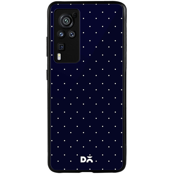 

DailyObjects Constellation Dots Navy Glass Case Cover For Vivo X60 Pro
