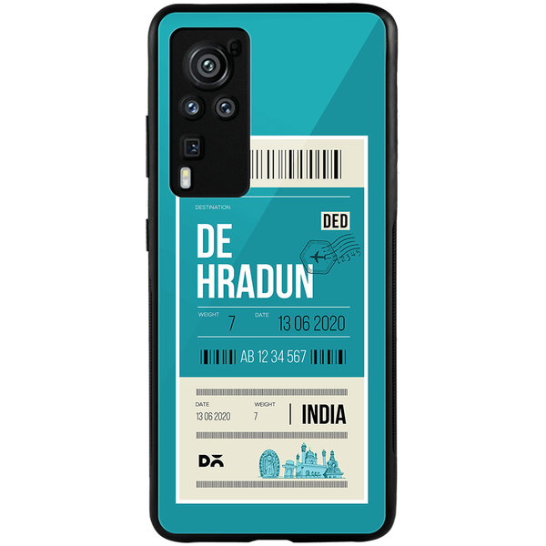 

DailyObjects Dehradun City Tag Glass Case Cover For Vivo X60 Pro