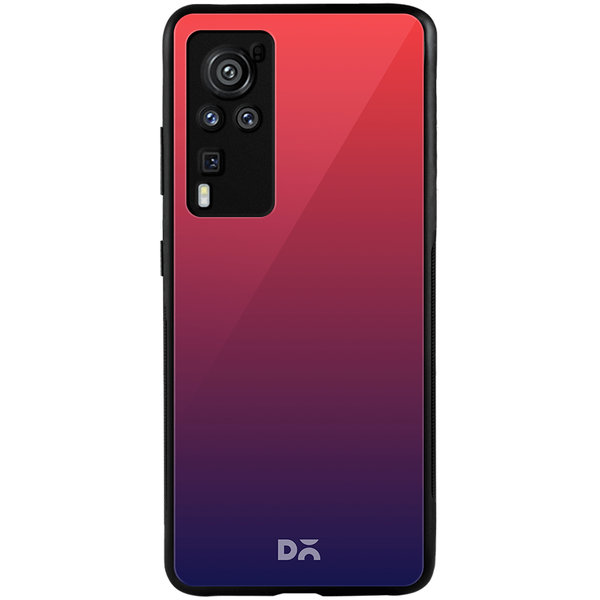 

DailyObjects Dusk Gradient Glass Case Cover For Vivo X60 Pro