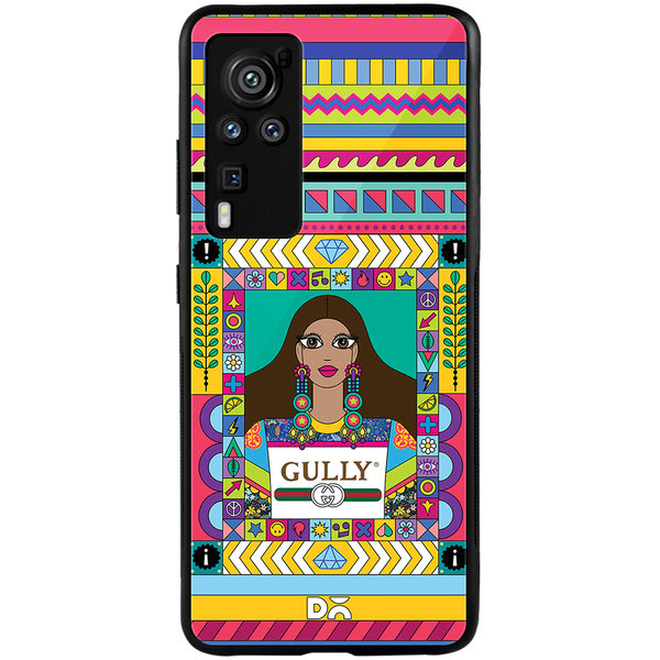 

DailyObjects Gully Gal Glass Case Cover For Vivo X60 Pro