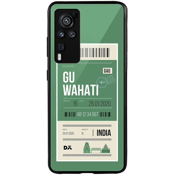 

DailyObjects Guwahati City Tag Glass Case Cover For Vivo X60 Pro
