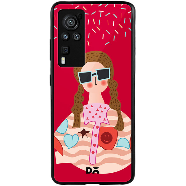 

DailyObjects Hipster Glass Case Cover For Vivo X60 Pro