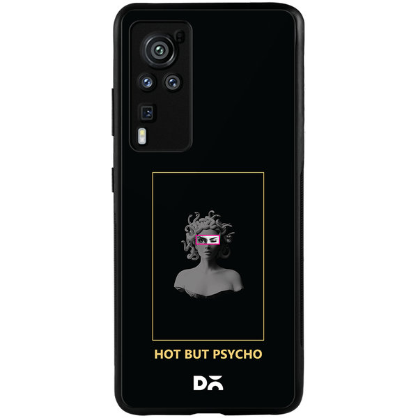 

DailyObjects Hot Psycho Glass Case Cover For Vivo X60 Pro