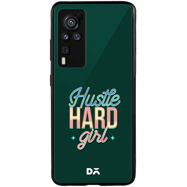 

DailyObjects Hustle Glass Case Cover For Vivo X60 Pro