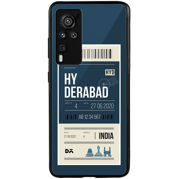 

DailyObjects Hyderabad City Tag Glass Case Cover For Vivo X60 Pro