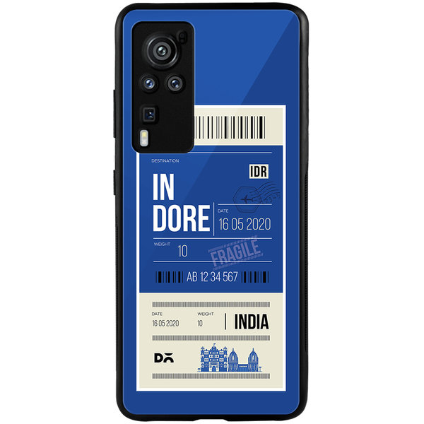 

DailyObjects Indore City Tag Glass Case Cover For Vivo X60 Pro