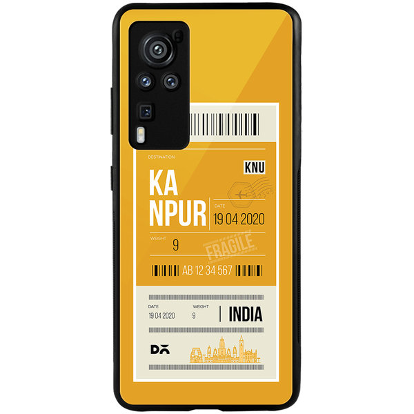 

DailyObjects Kanpur City Tag Glass Case Cover For Vivo X60 Pro