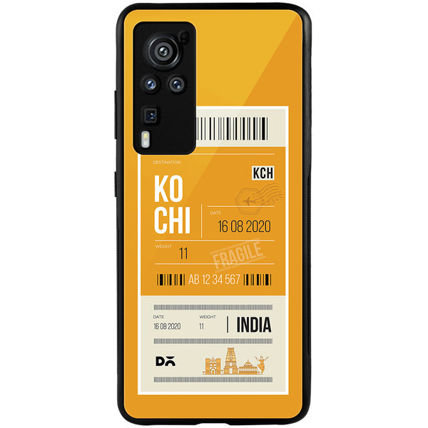 

DailyObjects Kochi City Tag Glass Case Cover For Vivo X60 Pro
