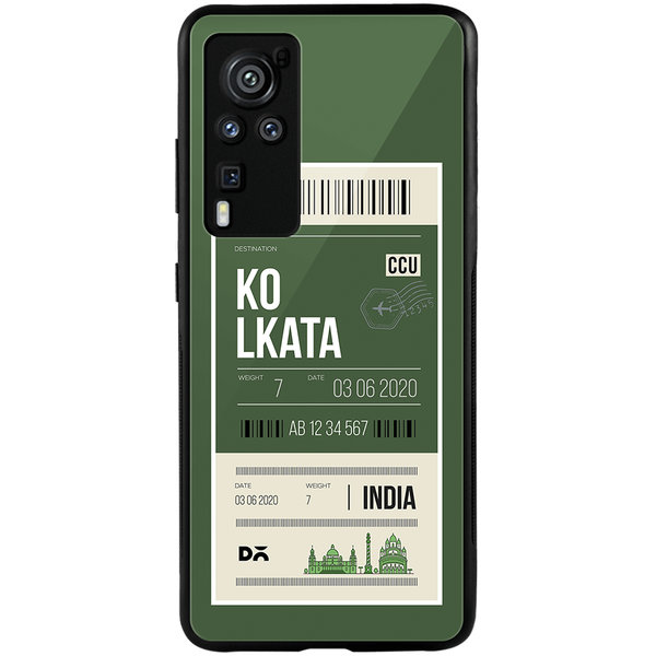 

DailyObjects Kolkata City Tag Glass Case Cover For Vivo X60 Pro