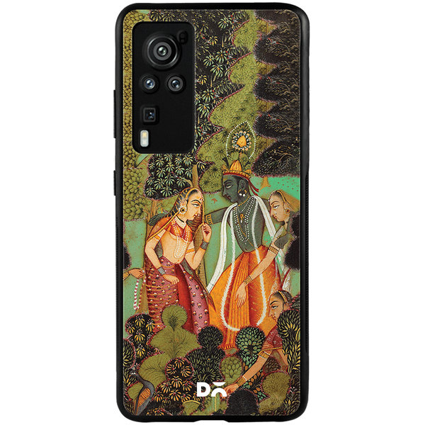 

DailyObjects Krishna Glass Case Cover For Vivo X60 Pro