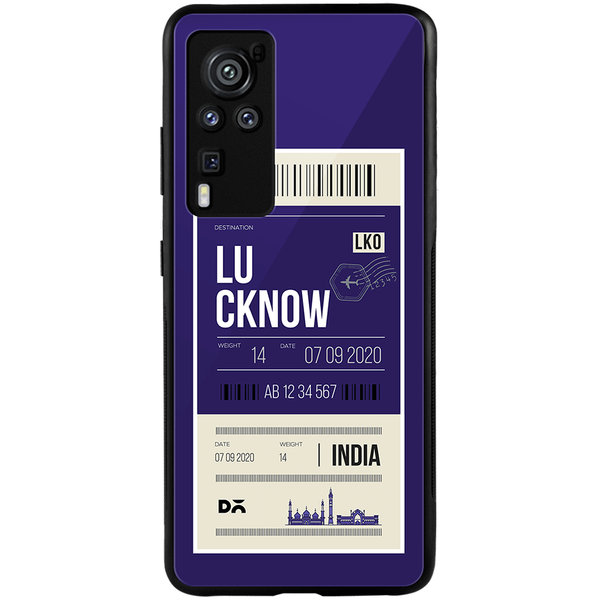 

DailyObjects Lucknow City Tag Glass Case Cover For Vivo X60 Pro
