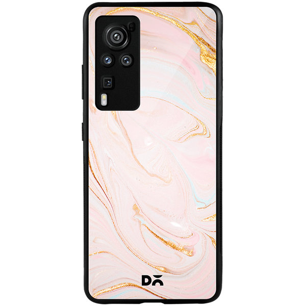 

DailyObjects Magistic Marble Glass Case Cover For Vivo X60 Pro
