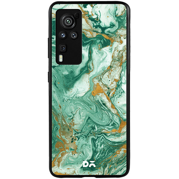

DailyObjects Marble Forest Glass Case Cover For Vivo X60 Pro