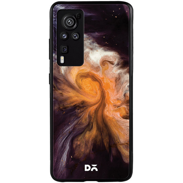 

DailyObjects Marble Galaxy Glass Case Cover For Vivo X60 Pro