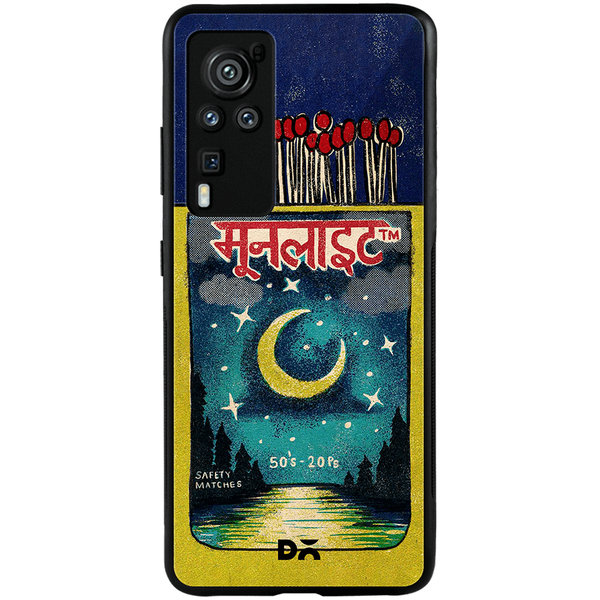 

DailyObjects Moonlight Matchbox Glass Case Cover For Vivo X60 Pro