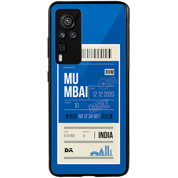

DailyObjects Mumbai City Tag Glass Case Cover For Vivo X60 Pro