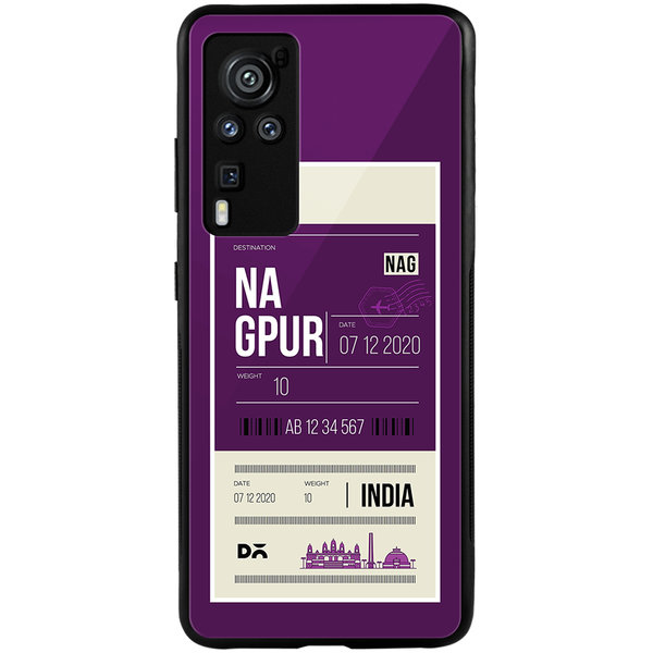 

DailyObjects Nagpur City Tag Glass Case Cover For Vivo X60 Pro