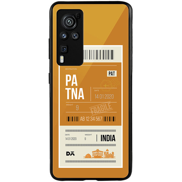 

DailyObjects Patna City Tag Glass Case Cover For Vivo X60 Pro