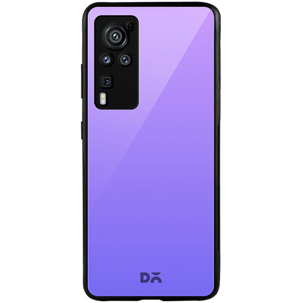 

DailyObjects Purple Iris Gradient Glass Case Cover For Vivo X60 Pro
