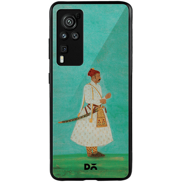 

DailyObjects Rajput Warrior Full Glass Case Cover For Vivo X60 Pro