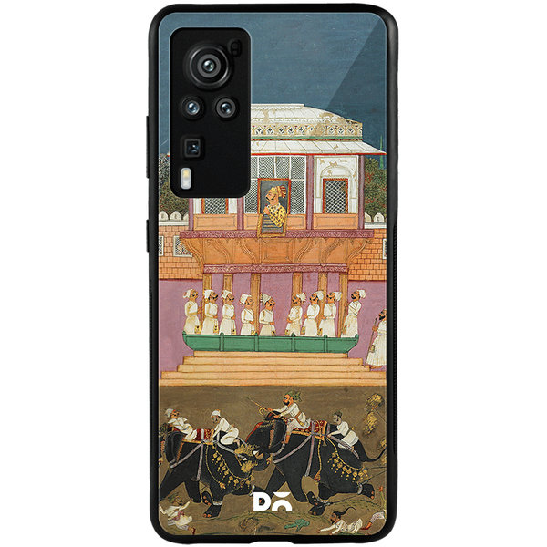 

DailyObjects Royal Parade Glass Case Cover For Vivo X60 Pro