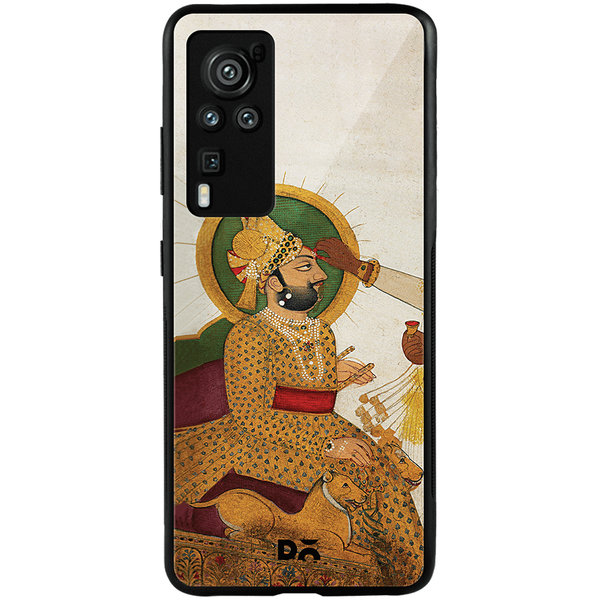 

DailyObjects Royal Tiika Glass Case Cover For Vivo X60 Pro