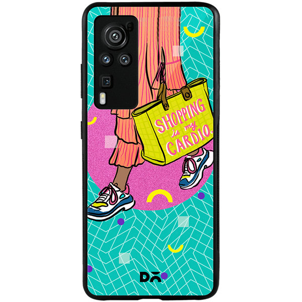 

DailyObjects Shopping Cardio Glass Case Cover For Vivo X60 Pro