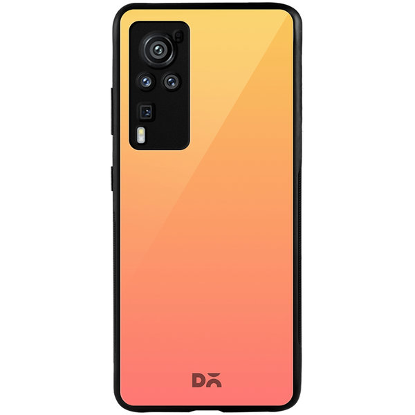

DailyObjects Sunrise Gradient Glass Case Cover For Vivo X60 Pro