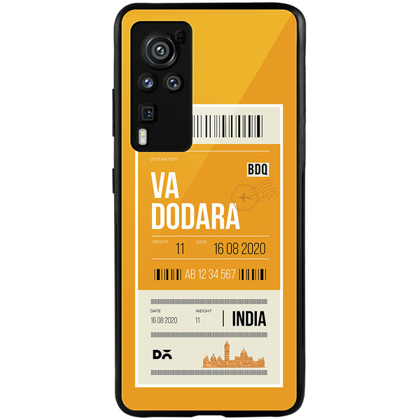 

DailyObjects Vadodara City Tag Glass Case Cover For Vivo X60 Pro