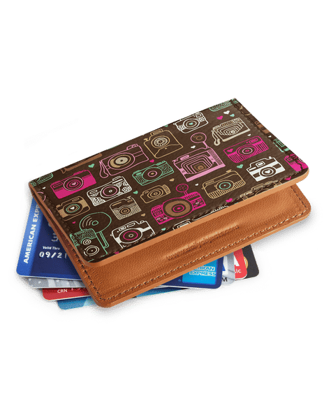 Toy camera Card Wallet