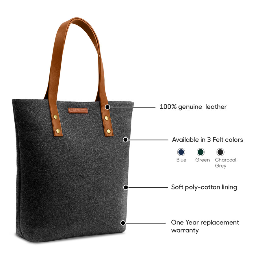 BeeGreen Large Felt Tote Bag For Women With Middle India | Ubuy