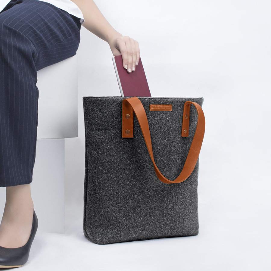 Customised Felt Carrier | Corporate Gifts Singapore