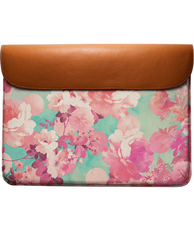 Romantic Pink Retro Floral Pattern Teal Polka Dots Pattern Computer Sleeve 11.6 12 Inch Laptop Sleeve Gifts for Women Men Romantic Pink Retro Floral Pattern Teal Polka Dots Pattern Computer Sleeve 11.6 12 Inch Laptop Sleeve Gifts for Women Men