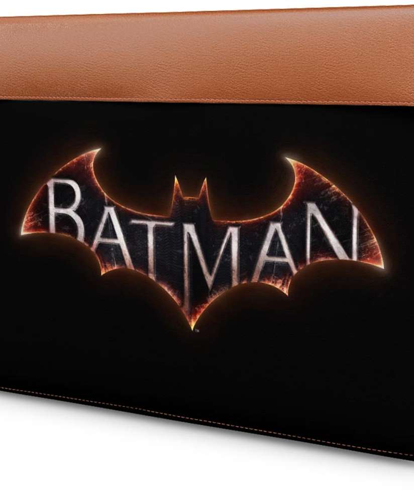 DailyObjects Batman Logo Silhouette In Fire Real Leather Envelope Sleeve  For Macbook Pro 33.02cm (13) Buy At DailyObjects