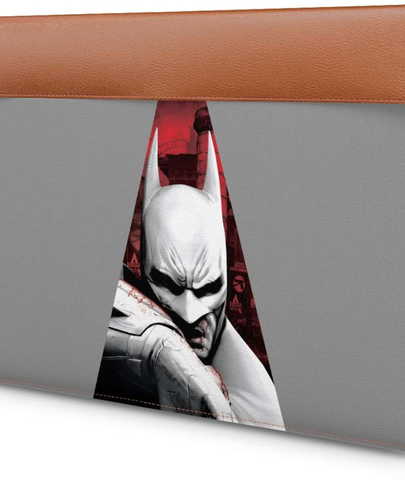 DailyObjects Bloody Nosed Batman Real Leather Envelope Sleeve For Macbook  Pro  (15