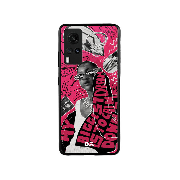 

DailyObjects Down The Street Glass Case Cover For Vivo X60
