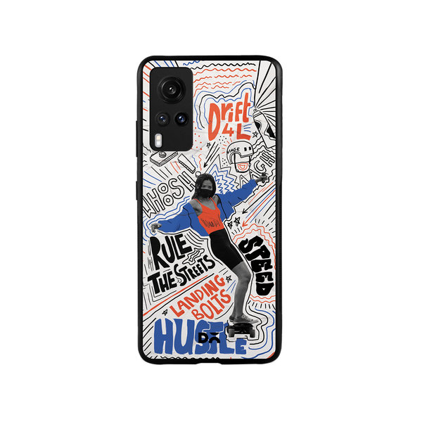 

DailyObjects Drift4L Glass Case Cover For Vivo X60