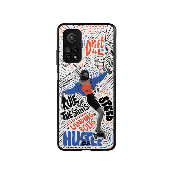 

DailyObjects Drift4L Glass Case Cover For Xiaomi Mi 10T