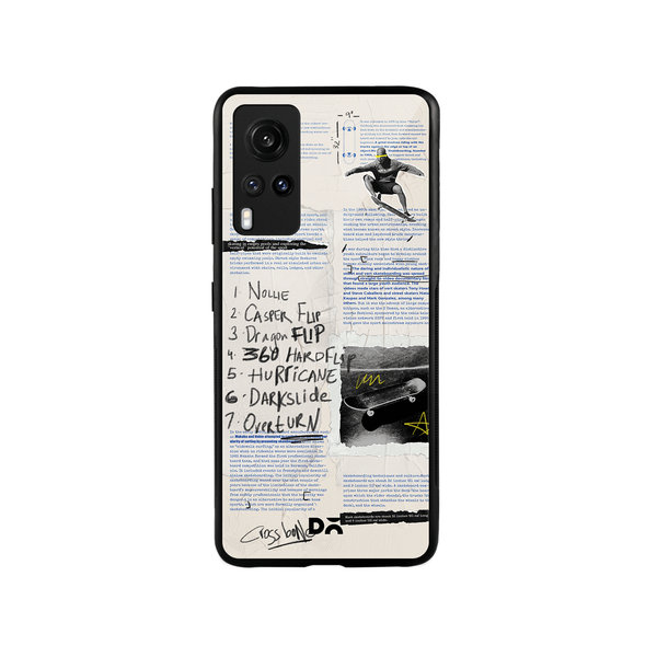 

DailyObjects Flipster Glass Case Cover For Vivo X60