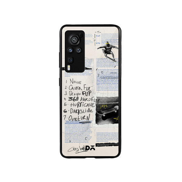 

DailyObjects Flipster Glass Case Cover For Vivo X60 Pro